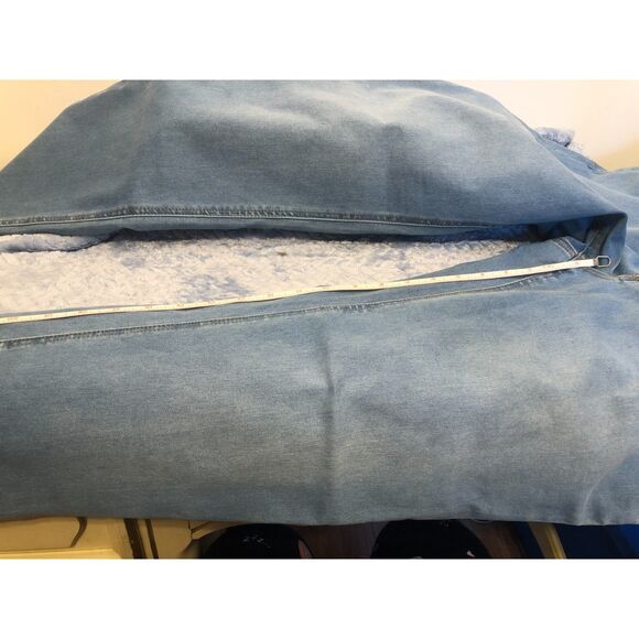 NYC Red MIdRise Stonewashed Womens Jeans - Size 18 - Picture 14 of 14